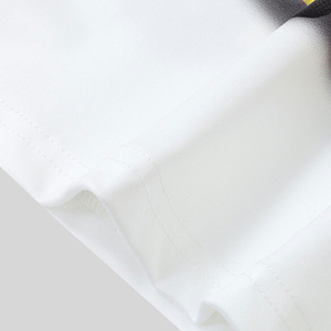 Camiseta de poliéster 100% sublimable, elegante, para hombre, de corte holgado, estampada, moderna, sostenible, recién llegada. - Product Image 5