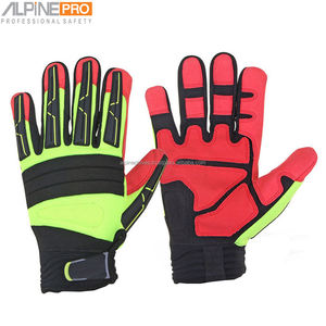 Gants de sécurité TPR Alpine Industries très demandés pour la construction et la mécanique pétrolière, écologiques, anti-choc et absorbant les chocs - Product Image 4