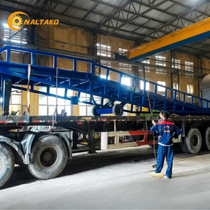 Rampe de chargement manuelle Naltako Mobile 6 tonnes pour la manutention de marchandises en entrepôt, capacité 6t, rampe hydraulique pour cour d'entrepôt - Product Image 6