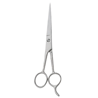 Ensemble de 3 ciseaux de coiffure professionnels en acier inoxydable, droits et affûtés, 5,5, 6,5 et 7,5 pouces, outil de toilettage pour salon