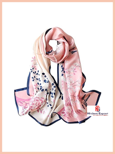 Custom Printed Long <b>Scarf</b> Soft Fabric Fashion Head <b>Scarf</b> Private Label Low MOQ OEM ODM Custom Textile Manufacturer - Product Image 2