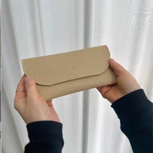 Heavy Duty Leather Wallet Durable Long Envelope Money Pouch Clutch <b>Case</b> Elegant <b>Coin</b> Purse Multi Card Holder for Cash Processing - Product Image 2