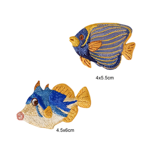 Patch brodé coloré de poissons marins pour sacs et vêtements - Product Image 6