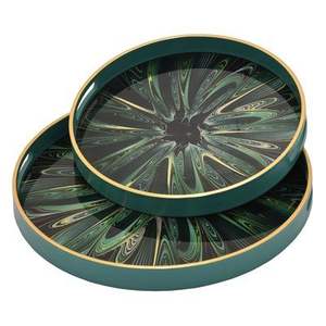 Indian Manufactured <b>Epoxy</b> Resin Serving Tray Elegant Handmade Home Decor for Coffee <b>Table</b> Vanity Available for Wholesale - Product Image 4