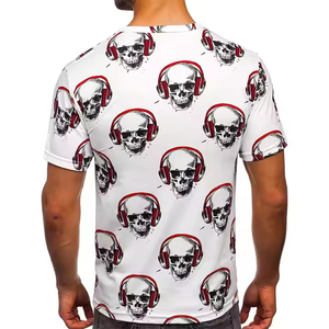 T-shirts pour hommes, nouveau design, vente en gros, logo personnalisé imprimé, meilleur prix, tissu en toile 100% coton, séchage rapide, respirant, décontracté, toutes tailles - Product Image 2