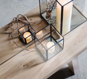 Boîtes à bijoux en métal et verre avec cadre métallique pour l'organisation des bijoux et un usage décoratif, boîtes de rangement en verre personnalisées - Product Image 6