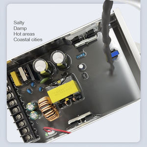 Caja de Metal de 200W, fuente de alimentación LED a prueba de lluvia para exteriores, AC220V DC12V, controlador impermeable para LED, transformador LED montado en la pared de 200W - Product Image 5