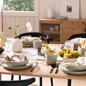 Ensemble de bols à pâtes en céramique élégants, design moderne et minimaliste, empilables, gain de place, parfaits pour une expérience culinaire contemporaine - Product Image 5