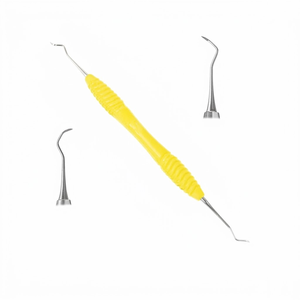 Instrumento de Relleno Dental de Composite, Recubierto de Oro, de Doble Punta, Herramienta Restauradora para Colocación de Composite - Product Image 1
