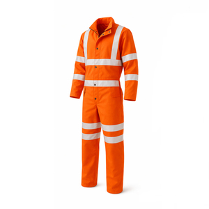 Overol de Seguridad de Alta Visibilidad, Ropa de Trabajo Reflectante, Traje de Protección Industrial, Uniforme Impermeable de Alta Visibilidad, Personalizado OEM - Product Image 4