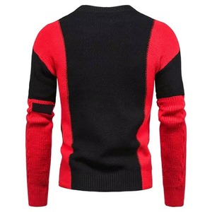 Pull pour homme, coupe décontractée, chaud, doux, tricoté, essentiel pour l'hiver, fabriqué dans une usine certifiée LEED. - Product Image 2