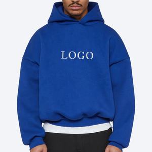 Hoodie personnalisé avec logo, 400 g/m², en molleton français, coupe ample, design de créateur, surdimensionné, uni, streetwear, pour hommes - Product Image 6