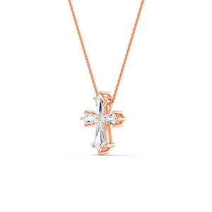 Impresionante colgante solitario de diamante cultivado en laboratorio con corte Tie de 16.00 CTW, oro amarillo de 9K, joyería fina, regalo de aniversario para mujeres. - Product Image 4