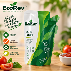 Custom Shape Spout <b>Pouch</b> Flexible Laminated PP Packaging <b>Reusable</b> Recyclable Moisture Proof Spout Top <b>Food</b> Grade - Product Image 4