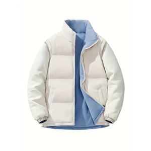 Nouvelle arrivée : veste matelassée pour homme, fermeture éclair intégrale, personnalisable OEM, look tendance et stylé, avec plusieurs poches. - Product Image 6