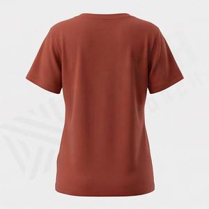 Camisetas Personalizadas de Alta Calidad y Bajo Precio para Mujer, Tela de Poliéster Satinado, Color y Talla Personalizables, Cuello Redondo, Manga Corta, para Todas las Temporadas - Product Image 2