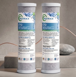 Filtre à bloc de carbone solide certifié NSF 42 pour purificateurs d'eau CTO, matériau standard certifié NSF, filtre à eau de qualité supérieure - Product Image 1