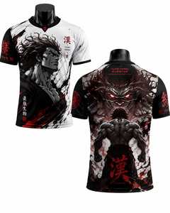 เสื้อยืดกราฟิกสไตล์อนิเมะ เสื้อยืดผ้าฝ้ายพรีเมี่ยม - Product Image 1