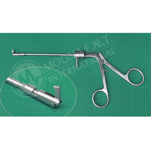 คีมจับกระดูกอ่อนหลังจมูกสำหรับเด็ก ENT-335015 แบบหมุนได้ 360 องศา เครื่องมือผ่าตัดแบบใช้มือ ได้รับการรับรองมาตรฐาน CE ISO13485 - Product Image 1