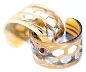 Ensemble de bracelets en cuivre plaqué platine de qualité supérieure, classique, chrétien, en forme de cœur, pour femmes, bijoux de mode en provenance d'Inde - Product Image 4