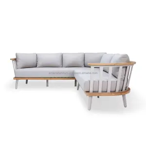 Freisitzmöbel-Set modernes Gartensofa für den Rest mit abnehmbaren Kissen