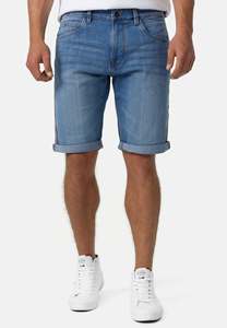 Shorts en jean déchirés pour homme, style vintage, coupe slim, respirant, avec rayures latérales, de haute qualité, pour l'été - Product Image 2