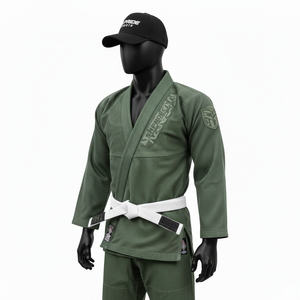 Suministro Directo de Fábrica, Kimono de Jiu Jitsu de Alta Calidad, Hecho a Medida, Duradero y Transpirable, 100% Algodón, Tejido Perlado, Traje BJJ Especial - Product Image 3