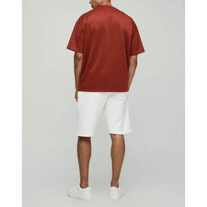 <b>Men's</b> Vintage Oversize T-<b>Shirt</b> Jersey Custom Logo Thick Anti Wrinkle Fabric O Neck Fashionable T-<b>Shirt</b> <b>For</b> <b>Men's</b> - Product Image 5