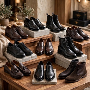 Zapatos de Cuero, Calzado de Cuero Genuino de Primera Calidad para Hombre, Calzado al por Mayor, Lote en Liquidación, Listo para Enviar, Stock BD - Product Image 3
