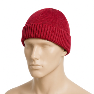 Gorros de punto con puño plegable al por mayor para compradores minoristas, gorros con logotipo personalizado y suministro de invierno de marca privada a granel para compradores mayoristas - Product Image 3