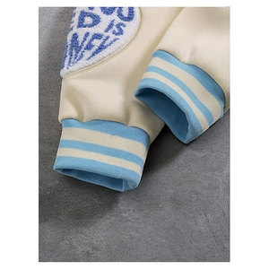 Men's Button Down Varsity Baseball <b>Jacket</b> Trendy Graphic Letterman <b>Jacket</b> Y2K Bomber Coat Preppy Streetwear Casual College Style - Product Image 4