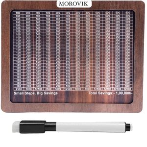 Caja de Ahorro para Niños y Adultos |   Hucha de madera con cerradura |   Hucha de gran tamaño con objetivo de 2 lakh |   Caja de Ahorro de 1 Lakh - Product Image 1