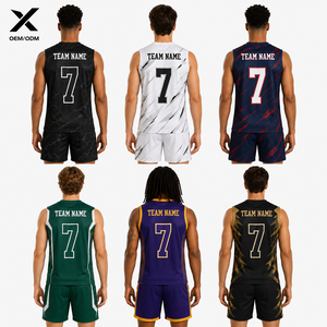 Tenue de football 7v7 professionnelle X Sports City, 100 % polyester respirant, micro-mesh, évacuation de l'humidité, extensible dans les 4 sens, durable, OEM/ODM - Product Image 2