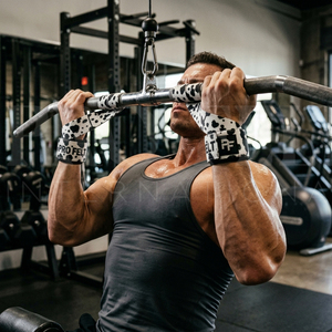 Sangles de musculation à motif personnalisé, support de poignet, sangles d'entraînement de gym, accessoires de fitness et de powerlifting robustes – Vente chaude - Product Image 4