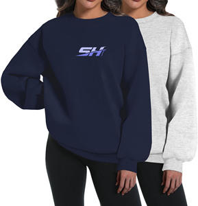 เสื้อสเวตเชิ้ตโอเวอร์ไซส์ผ้าฝ้ายสำหรับผู้หญิง ผ้าฝ้ายเฟรนช์ฟลีซเนื้อนุ่ม สวมใส่สบาย สไตล์ลำลองทันสมัย แฟชั่นฤดูหนาว - Product Image 1