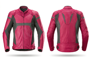 Hot Sale Genuine Leather Motorcycle Jacket with Breathable Design & Reflective Strips Stylish and Durable OEM Biker Gear Jacket - Product Image 6