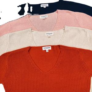 Suéter de talla grande grueso de Invierno para mujer con diseño de abrigo Delgado holgado con cuello levantado - Product Image 6