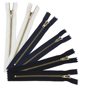Special Zipper Jeans 4.5 Metal <b>Zip</b> Brass Close-End Jeans Zipper - Product Image 1