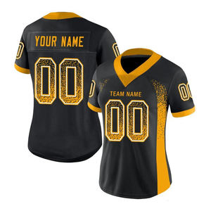 Maillot de football américain haute performance personnalisé pour équipe, uniforme sportif à séchage rapide pour les matchs - Product Image 3