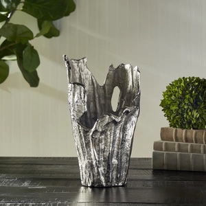 Vase de table en métal transparent de luxe, décoratif pour salon, approvisionnement en gros, moderne, élégant, raffiné, cadeau haut de gamme pour la maison - Product Image 2