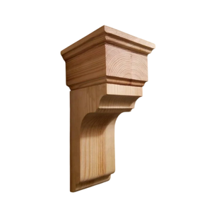 Ménsula de pared de madera maciza decorativa con estilo para soportes de encimera de montaje en pared Interior y material de construcción de muebles elegantes - Product Image 2