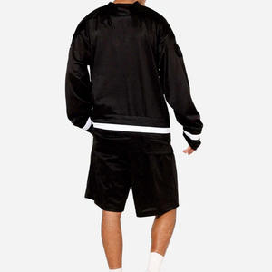 Мужская удлиненная футболка для американского футбола с длинным рукавом, сетчатая, для уличной моды и тренировок, с минимальным логотипом, под собственной торговой маркой, оптом, OEM - Product Image 3