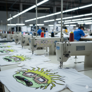 Camisetas con Diseño Personalizado Disponibles Producción Rápida en Grandes Cantidades Fabricante de Ropa Profesional Serigrafía de Logotipos Camisetas Unisex - Product Image 4