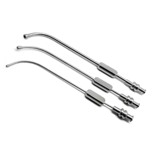 Tube d'aspiration nasale Antrum courbé avec obturateur en acier inoxydable, disponible dans toutes les sortes et tailles, instruments chirurgicaux - Product Image 3