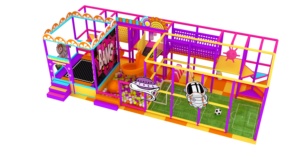 Premium Indoor Children's Steel Activity Play Center with Ball Pool <b>Slide</b> Climbing Wall and Play Area for Home Use - Product Image 4