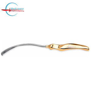Disector Arcus Marginalis de 24 cm / Acero Inoxidable Curvo en Forma de S |   Instrumentos para Levantamiento de Cejas y Lifting Facial - Product Image 3