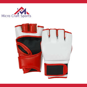Gants de boxe MMA professionnels en cuir PU, logo personnalisé, fermeture étanche, antidérapants, équipement de boxe de haute qualité, fabricant - Product Image 3