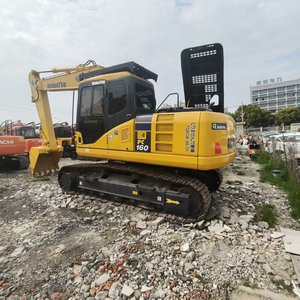 รถขุดมือ<span class=keywords><strong>สอง</strong></span> Komatsu PC160 <span class=keywords><strong>สภาพ</strong></span> 95% เครื่องยนต์ทนทาน แรงขับเคลื่อนทรงพลัง เครื่องจักรหนัก 16 ตัน รุ่น PC130 PC110 PC160 รถขุดมือ<span class=keywords><strong>สอง</strong></span> - Product Image 5