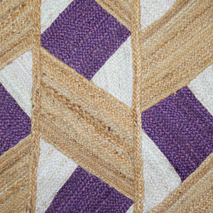 Handmade 100% Organic Jute Rug Eco-Friendly Non-Slip Bohemian Style 8x10ft Large Size-Ali <b>Baba</b>.com - Product Image 5