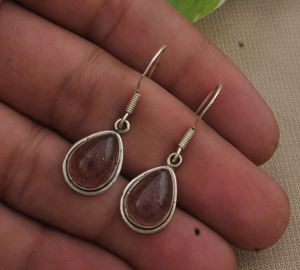 ต่างหูเงินแท้ 925 ประดับเพชรซิคอนเชอร์รี่ธรรมชาติ คุณภาพระดับ AAA เครื่องประดับหรูหราสำหรับผู้หญิงสำหรับงานปาร์ตี้ - Product Image 2